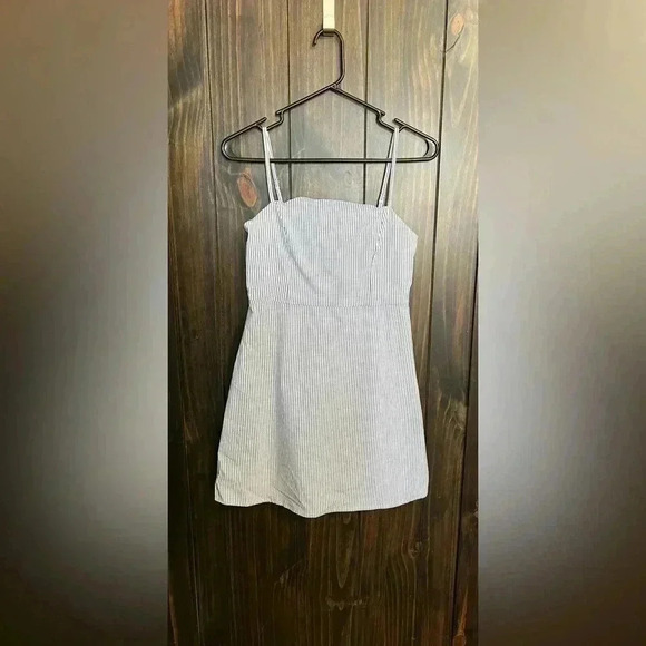 Kimchi Striped Fit and Flare Dress-Nautical Preppy Summer-Size: Medium - Picture 7 of 12